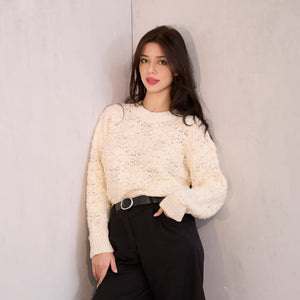 Pearl Grace Knit Sweater-Top-Secret Closet